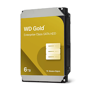 Hd Interno 6TB Western Digital Gold Sataiii 256MB - wd6004fryz