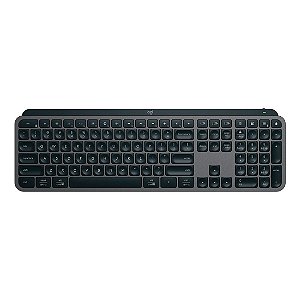 Teclado Logitech MX Keys S Preto Sem fio Padrão US - 920-011563-c
