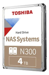 Hd Interno 4TB Toshiba N300 Sataiii 512MB - hdwg740xzstc