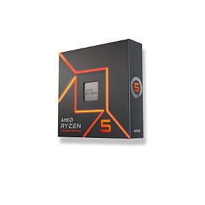Processador Amd Ryzen 5 7600X 4.7GHZ (5.3GHZ), 6 Nucleos, 38MB Cache, AM5, sem Cooler - 100-100000593wof