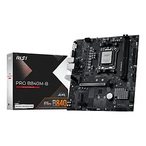 Placa Mae Msi Pro B550M-B - Amd Ryzen AM4 - DDR4 - Matx - M.2 - HDMI/Displayport - pro-b550m-b