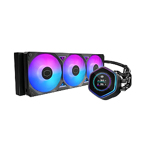 Water Cooler Masterliquid Atmos Ii LCD 364CM Preto Argb Cooler Master - mlx-d36m-a25sz-l1