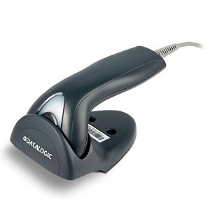 Kit Leitor TD1100 65 Lite Datalogic USB 1D Linear Imager Preto Suporte - td1120-bk-65k1