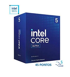 Processador Intel Core Ultra 5-225F Arrow Lake-S 4.9 Ghz 20MB - sem Video On Board - bx80768225f