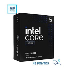 Processador Intel Core Ultra 5-245KF Arrow Lake-S 4.2 Ghz 24MB - sem Cooler - sem Video On Board - bx80768245kf