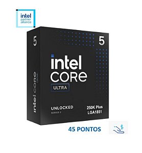 Processador Intel Core Ultra 5-250K Arrow Lake-S 5 Ghz 30MB - sem Cooler - bx80768250k