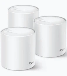 Roteador Tp-Link Wi-Fi 6 Dual Band AX3000 Gigabit Mesh Deco X50(3-Pack) - deco-x503-pack-loc