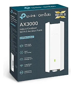 Access Point Tp-Link Omada Wi-Fi 6 Dual Band AX3000 - eap650-outdoor