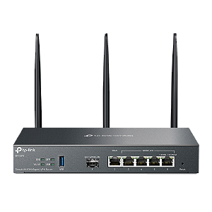 Roteador Tp-Link Omada Load Balance Wi-Fi 6 Dual Band AX3000 Gigabit - er706w