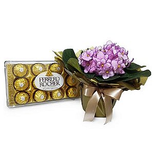 Violeta da Alegria + Ferrero Rocher