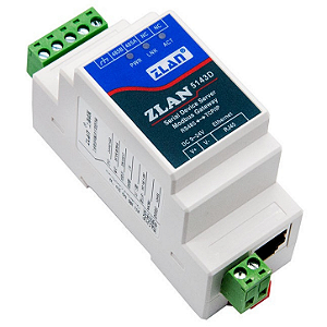 Gateway Industrial Rs485 Ethernet Servidor Serial Conversor Modbus RTU TCP