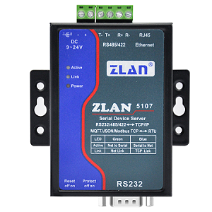 Gateway IoT Servidor Serial Industrial para rede Ethernet Rede IP