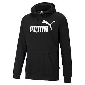 Moletom Puma Logo Preto