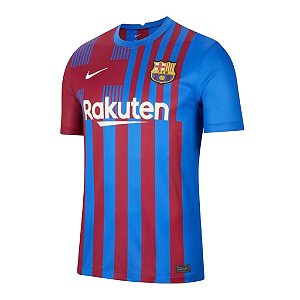 Camisa Nike Barcelona Uniforme I 2021/22