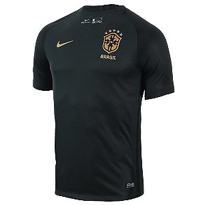 Camisa Nike Brasil Unif. III 2017/18 Torcedor Pro