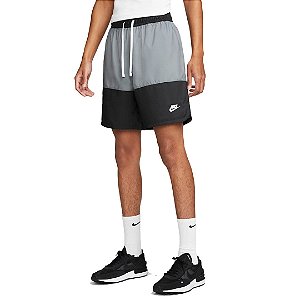 Short Nike Sportswear Sport Essential Cinza com Preto
