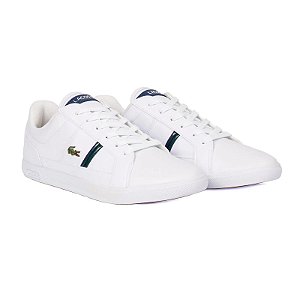 Tênis Lacoste Europa Branco com Azul