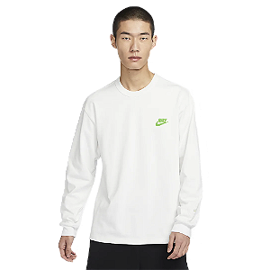 Camiseta Nike Manga Longa M90 Branca