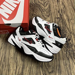 Tênis Nike M2K Tekno White Black Red