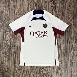 Camisa Nike PSG Strike 23/24 Off White
