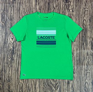 Camiseta Lacoste Sport TH8605 Verde