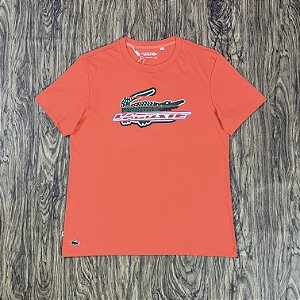 Camiseta Lacoste Sport TH8685 Laranja