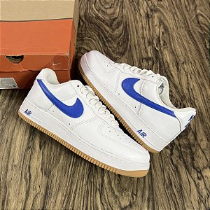 Tênis Nike Air Force 1 Retro Color Of The Month Royal Blue
