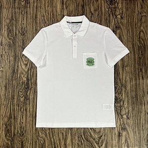 Polo Lacoste Club Regular Fit Branca
