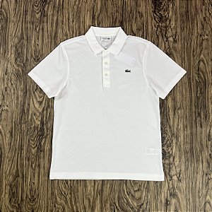 Polo Lacoste Sport Regular Fit Branca