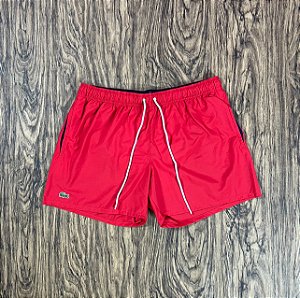 Short Lacoste Praia MH9661 Vermelho