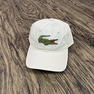 Boné Lacoste Big Croc Off White