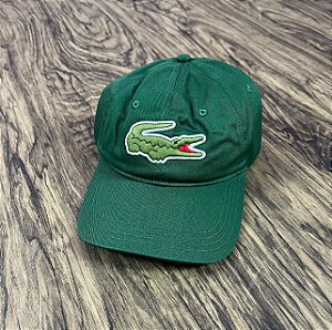 Boné Lacoste Big Croc Verde