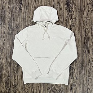 Moletom Nike Sportswear Swoosh Creme