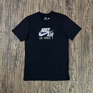Camiseta Nike Air Force 1 Preta