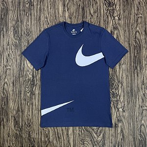 Camiseta Nike Sportswear Big Swoosh TM Azul