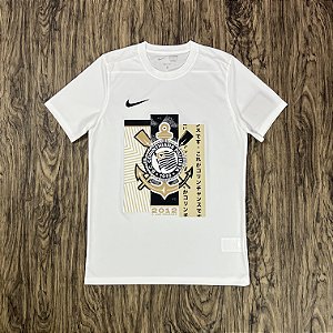 Camiseta Nike Corinthians Especial Ano Dourado Branca