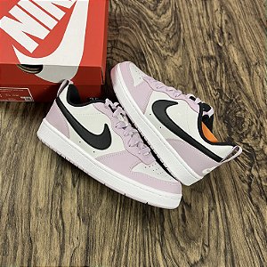 Tênis Nike Court Borough Low Lilás/Branco