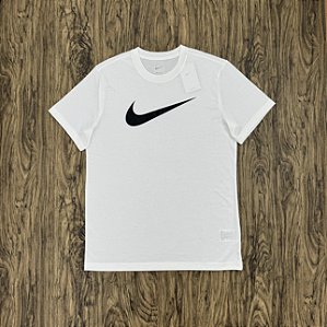Camiseta Nike Dri-Fit Swoosh Branca