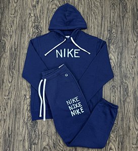 Conjunto Nike Sportswear Azul Marinho