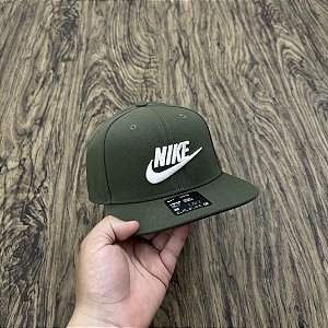 Boné Nike Aba Reta Verde Escuro