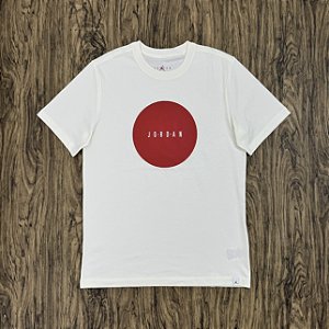 Camiseta Nike Air Jordan Wordmark Creme