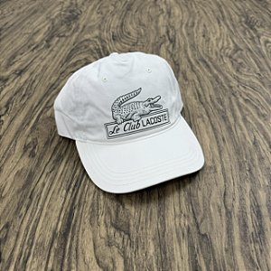 Boné Lacoste Le Club Branco