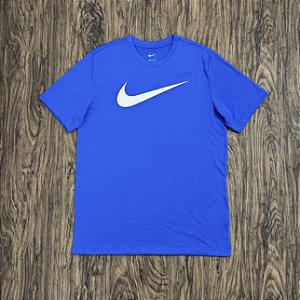 Camiseta Nike Dri-Fit Swoosh Azul Royal