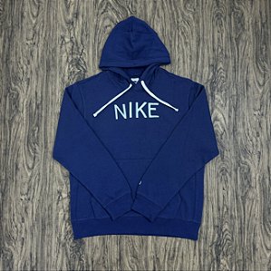 Moletom Nike Sportswear Heritage Azul Marinho