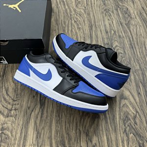 Tênis Nike Air Jordan 1 Low Royal Toe
