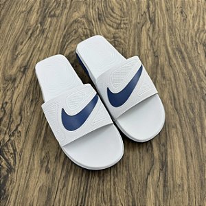 Chinelo Nike Air Max Cirro Cinza com Azul