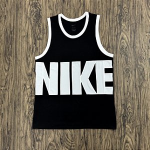 Regata Nike Basketball Preto/Branco