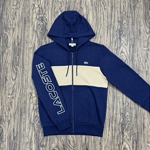 Jaqueta Lacoste Letreiro SH1416 Azul Marinho