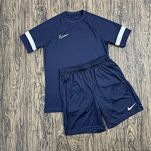 Conjunto Nike Dri-Fit Academy Azul Marinho
