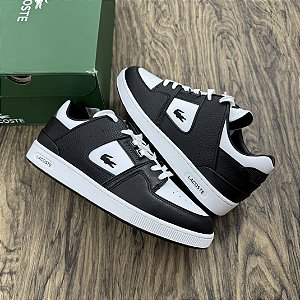 Tênis Lacoste Court Cage Preto/Branco